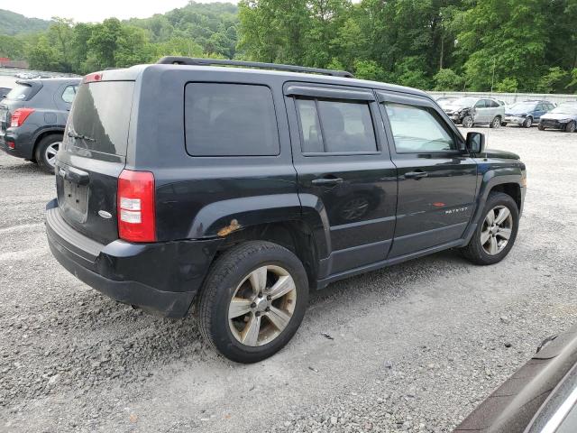 1C4NJRFB3DD248208 - 2013 JEEP PATRIOT LATITUDE BLACK photo 3