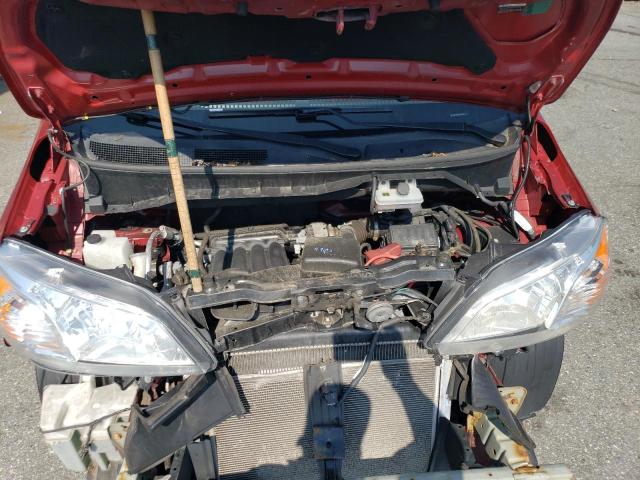 3N6CM0KN2HK714949 - 2017 NISSAN NV 200 2.5S RED photo 12