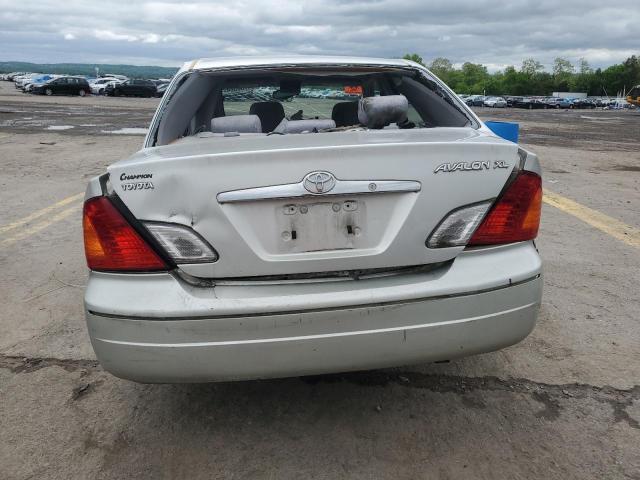 4T1BF28B91U137923 - 2001 TOYOTA AVALON XL SILVER photo 6