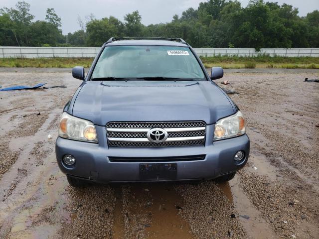 JTEEW21A670048857 - 2007 TOYOTA HIGHLANDER HYBRID BLUE photo 5