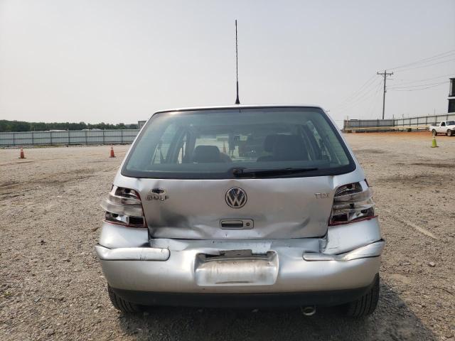 9BWGR61J664006150 - 2006 VOLKSWAGEN GOLF GLS TDI SILVER photo 6