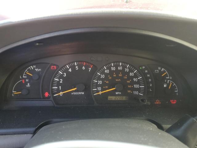 5TBBT4415YS082626 - 2000 TOYOTA TUNDRA ACCESS CAB 栗色 照片 9