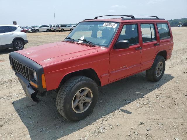 1J4FJ68S8WL263712 - 1998 JEEP CHEROKEE SPORT RED photo 1