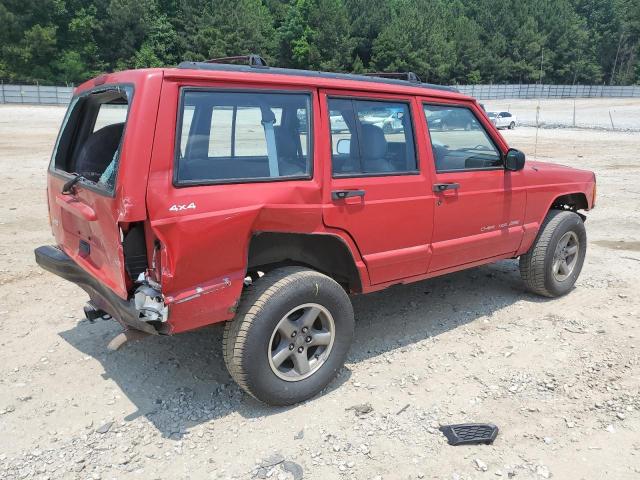 1J4FJ68S8WL263712 - 1998 JEEP CHEROKEE SPORT RED photo 3