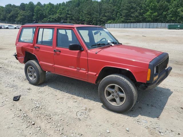 1J4FJ68S8WL263712 - 1998 JEEP CHEROKEE SPORT RED photo 4