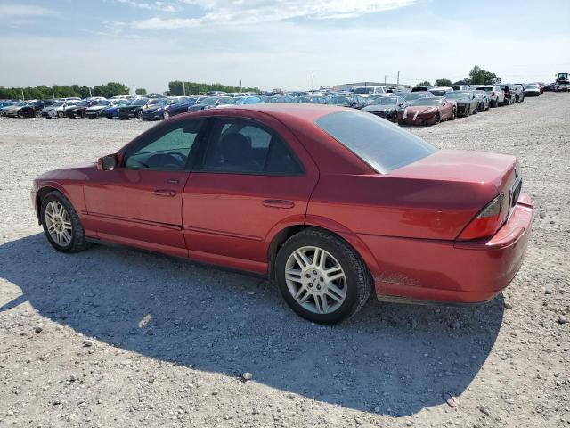 1LNHM87A14Y646512 - 2004 LINCOLN LS RED photo 2