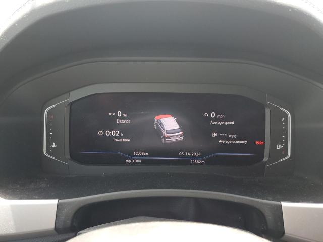 1V2WE2CA0PC213338 - 2023 VOLKSWAGEN ATLAS CROS SE Noir photo 9