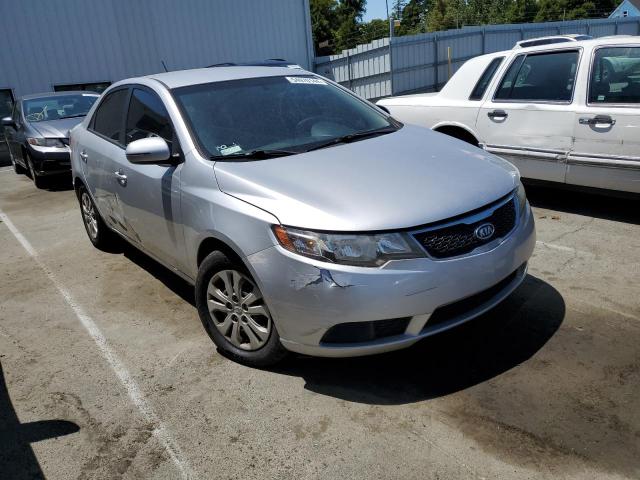 KNAFU4A25C5612169 - 2012 KIA FORTE EX GRAY photo 4