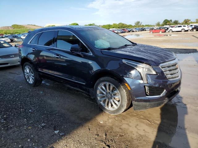 1GYKNGRSXJZ220051 - 2018 CADILLAC XT5 PLATINUM BLUE photo 4