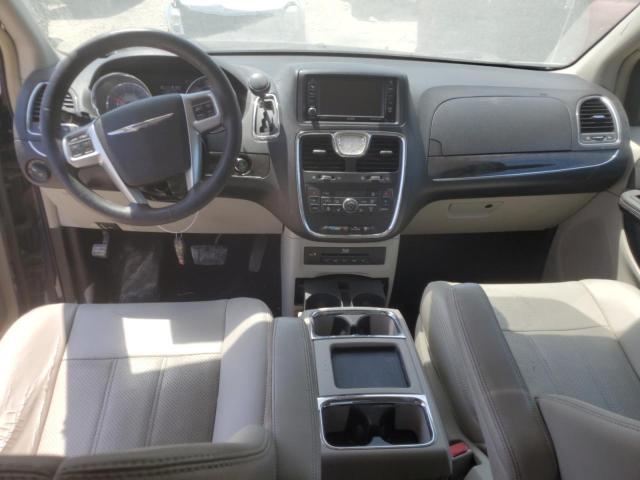 2C4RC1CG6DR695447 - 2013 CHRYSLER TOWN & COU TOURING L BLUE photo 8