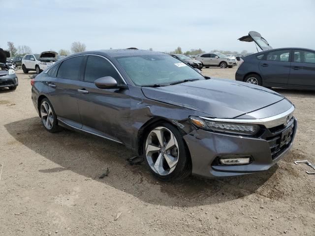 1HGCV2F98JA036872 - 2018 HONDA ACCORD TOURING 灰色 照片 4