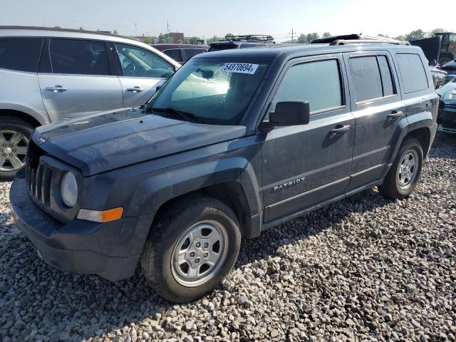 1C4NJPBA4ED660009 - 2014 JEEP PATRIOT SPORT BLACK photo 1