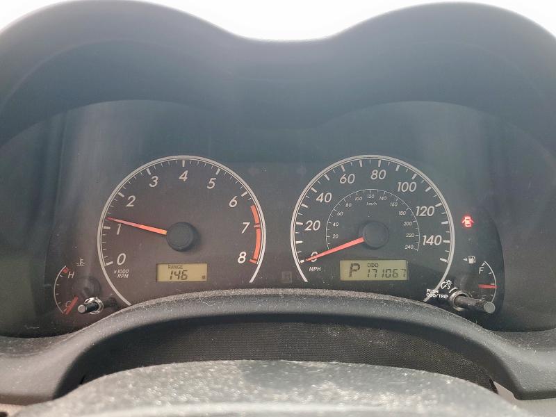 5YFBU4EE9CP011341 - 2012 TOYOTA COROLLA BASE أسود صورة 9