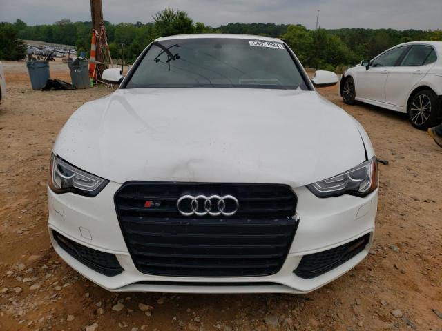 WAUVGAFR6EA020376 - 2014 AUDI S5 PRESTIGE WHITE photo 5
