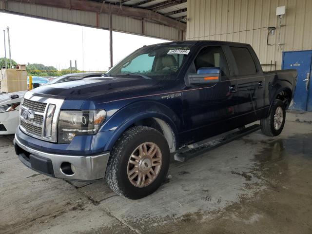 1FTFW1CV7AKB60159 - 2010 FORD F150 SUPERCREW BLUE photo 1