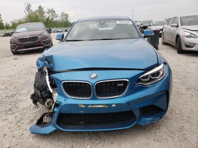 WBS1H9C51HV886698 - 2017 BMW M2 BLUE photo 5