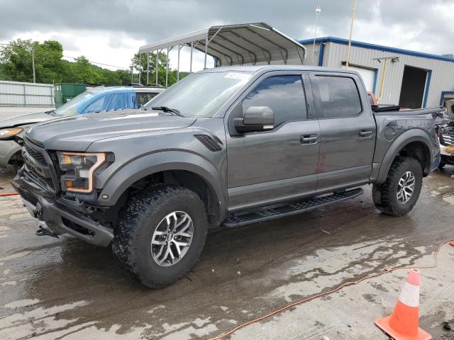 1FTFW1RG3JFB19867 - 2018 FORD F150 RAPTOR GRAY photo 1