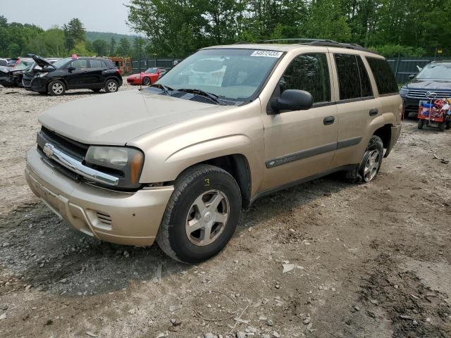 1GNDS13S542285052 - 2004 CHEVROLET TRAILBLAZE LS BEIGE photo 1