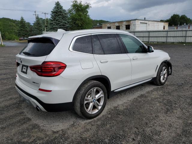 5UXTY5C05M9F80220 - 2021 BMW X3 XDRIVE30I WHITE photo 3