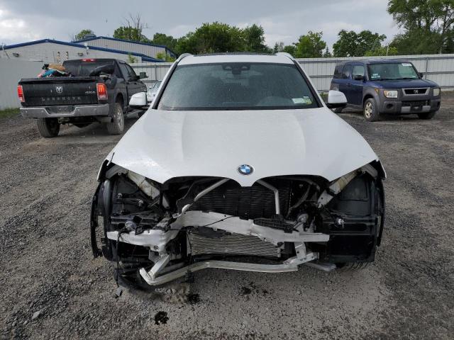 5UXTY5C05M9F80220 - 2021 BMW X3 XDRIVE30I WHITE photo 5