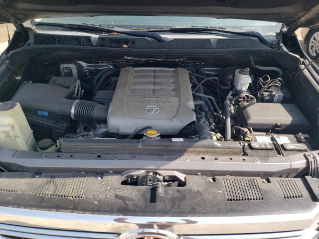 5TFUW5F16HX595047 - 2017 TOYOTA TUNDRA DOUBLE CAB SR/SR5 GRAY photo 11