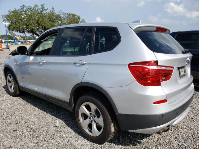 5UXWX5C50BL702281 - 2011 BMW X3 XDRIVE28I SILVER photo 2