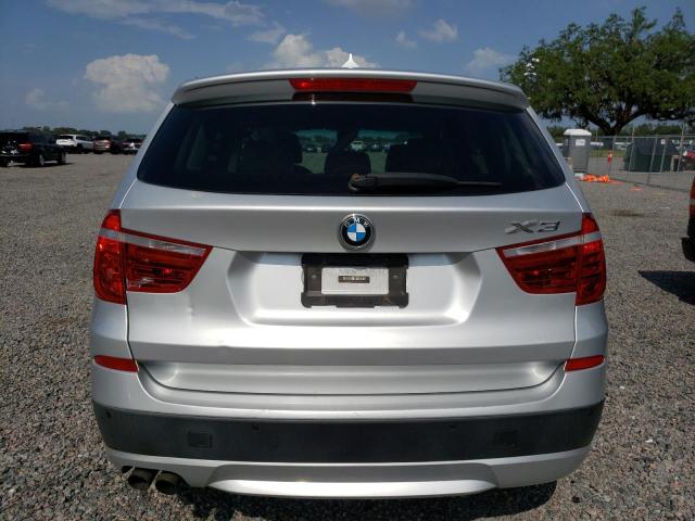 5UXWX5C50BL702281 - 2011 BMW X3 XDRIVE28I SILVER photo 6