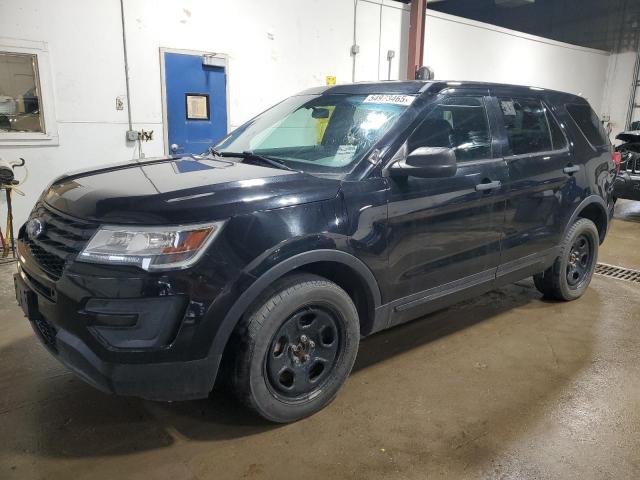 1FM5K8ARXGGC60964 - 2016 FORD EXPLORER POLICE INTERCEPTOR BLACK photo 1