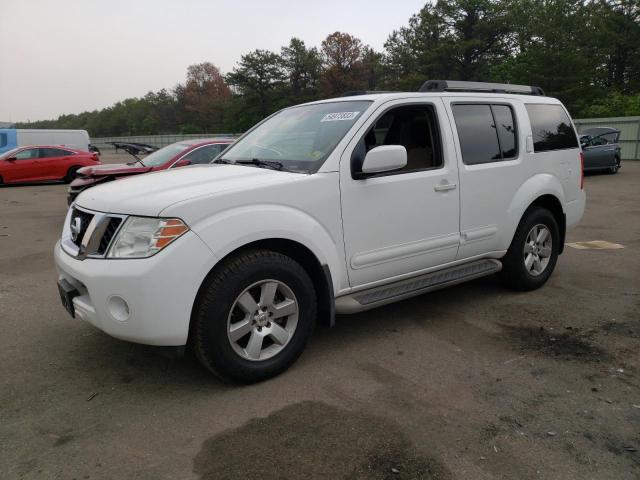 5N1AR1NB9CC639616 - 2012 NISSAN PATHFINDER S WHITE photo 1