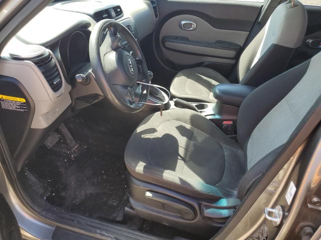 KNDJN2A23H7459821 - 2017 KIA SOUL GRAY photo 7