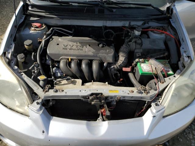 2T1KR32E15C451220 - 2005 TOYOTA COROLLA MA XR SILVER photo 11