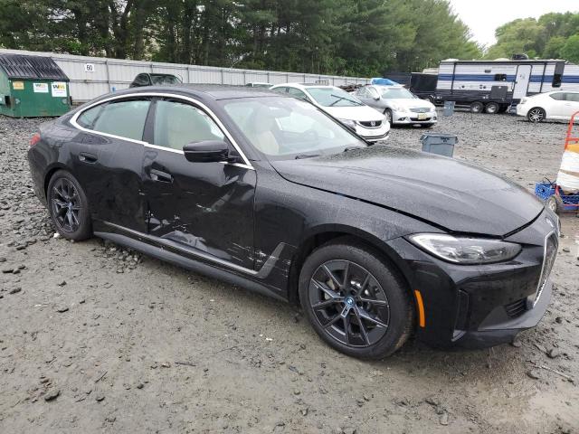 WBY43AW05RFS84773 - 2024 BMW I4 EDRIVE 35 Սև լուսանկար 4