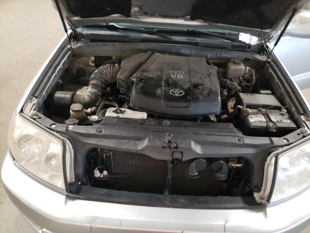 JTEBU14RX58045284 - 2005 TOYOTA 4RUNNER SR5 SILVER photo 12