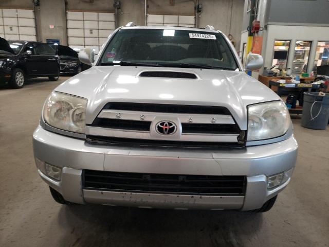 JTEBU14RX58045284 - 2005 TOYOTA 4RUNNER SR5 SILVER photo 5