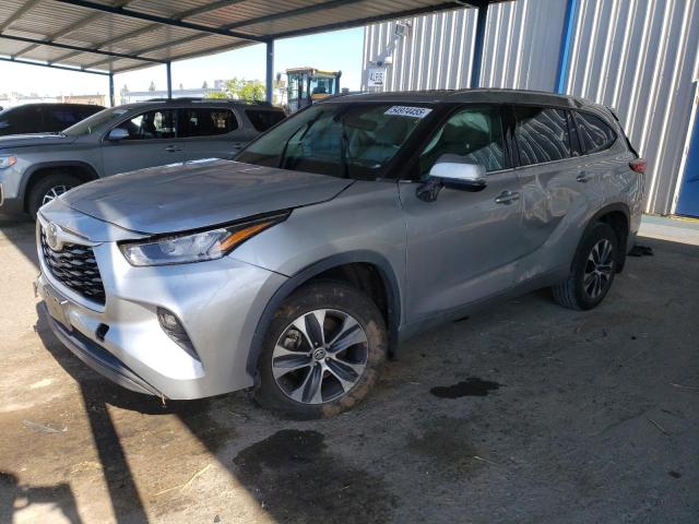 5TDHZRBH1LS039309 - 2020 TOYOTA HIGHLANDER XLE 银色 照片 1
