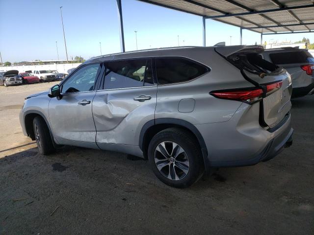 5TDHZRBH1LS039309 - 2020 TOYOTA HIGHLANDER XLE 银色 照片 2