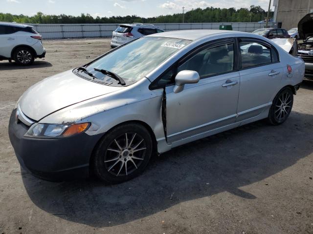 2HGFA15568H301172 - 2008 HONDA CIVIC LX SILVER photo 1