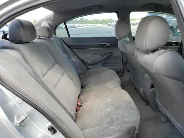 2HGFA15568H301172 - 2008 HONDA CIVIC LX SILVER photo 10