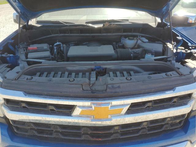 1GCUDDED9NZ600818 - 2022 CHEVROLET SILVERADO K1500 LT BLUE photo 11