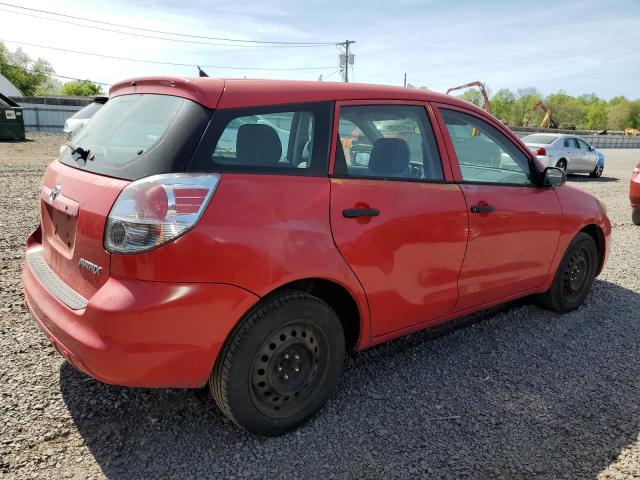 2T1KR32E37C677083 - 2007 TOYOTA COROLLA MA XR RED photo 3