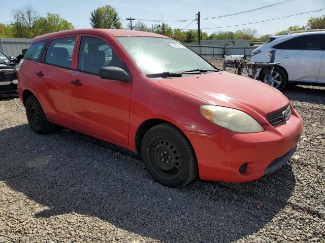 2T1KR32E37C677083 - 2007 TOYOTA COROLLA MA XR RED photo 4