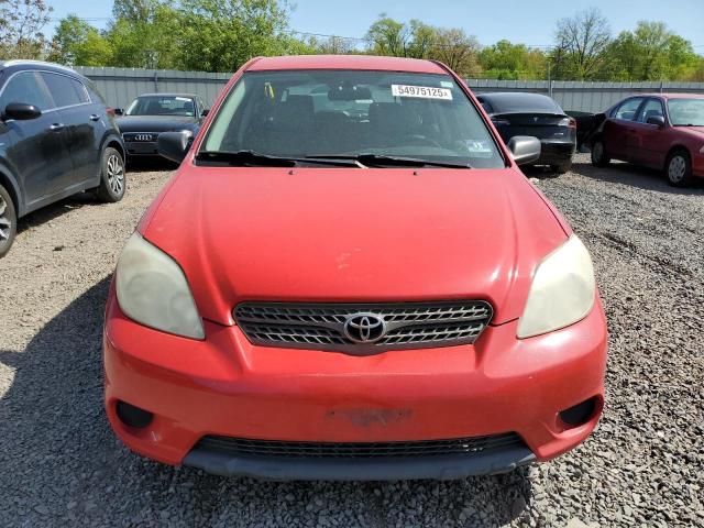 2T1KR32E37C677083 - 2007 TOYOTA COROLLA MA XR RED photo 5