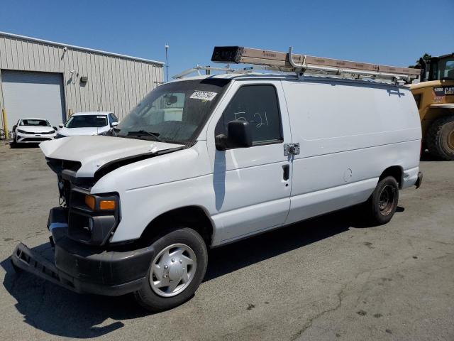 1FTNE1EW7DDA49818 - 2013 FORD ECONOLINE E150 VAN WHITE photo 1