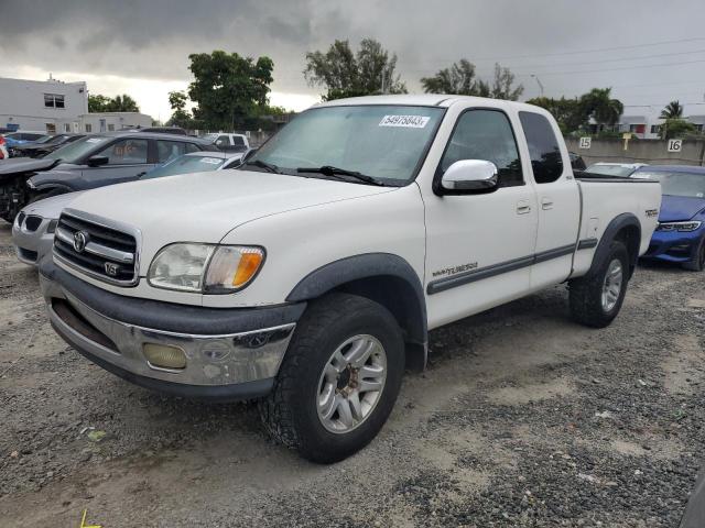 5TBBT44161S194910 - 2001 TOYOTA TUNDRA ACCESS CAB WHITE photo 1