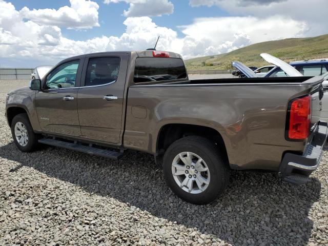 1GCGSBE34F1195675 - 2015 CHEVROLET COLORADO LT BROWN photo 2