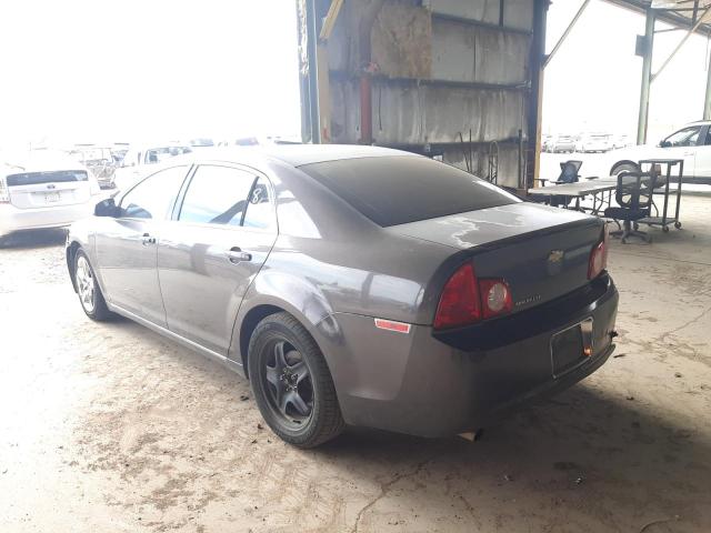 1G1ZC5EB3A4109707 - 2010 CHEVROLET MALIBU 1LT GRAY photo 3