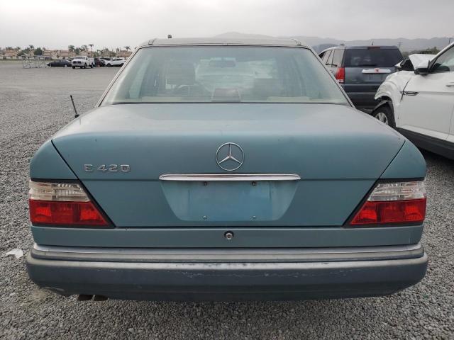 WDBEA34EXRC072831 - 1994 MERCEDES-BENZ E 420 TURQUOISE photo 6