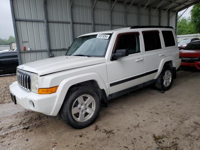 1J8HH48K68C233098 - 2008 JEEP COMMANDER SPORT Weiß Foto 1