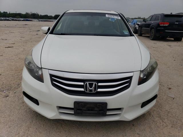 1HGCP2F81CA004785 - 2012 HONDA ACCORD EXL WHITE photo 5