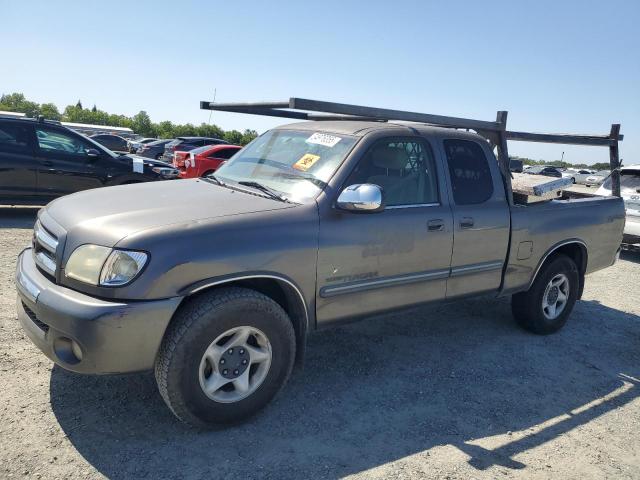 5TBBT44163S422441 - 2003 TOYOTA TUNDRA ACCESS CAB SR5 GRAY photo 1